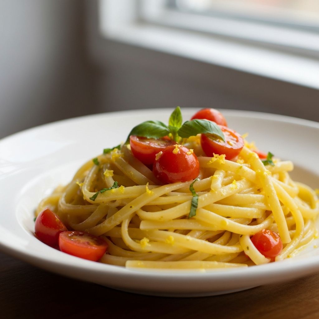 Lemon Garlic Pasta